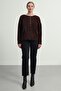 Women's Top Buttoned Soft Beard Knitwear Cardigan Glc1150 - 4