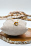Pearl Gold Color Steel Necklace - 2