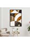 Bohemian Canvas Painting - Silver Frame - 2