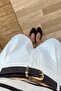 Belted Organic Cotton Shorts - 3