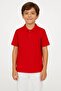 Boy's Suit White Pants Red Collar Short Sleeve T-Shirt April 23 May 19 October 29 Reading Day Performance Outfit - 3