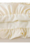 Girls Beige Sleeveless Dress with Bows - 6