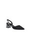 Pointed Slingback Block‑Heel Shoes - 2