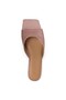 Square‑Toe Mid Heel Mule Sandals - 4