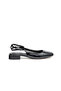 Ankle Strap Square Toe Low Heel Sandals
