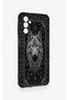 Samsung M13 Compatible Ethnic Wolf Pattern Silicone Case - 3