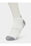 Pack of 3 - Contrast Detail Ribbed Cuff Ankle Socks - 4