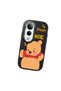 Vivo V50 Lite Compatible Case Camera Protector Black Silicone Couple Phone Case Bear Patterned - 3