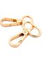 5PCS Metal Lobster Clasp Snap Hooks – Swivel Clip Buckles for Bag Straps, Keychains, Lanyards & DIY Craft Accessories | 1.6/2/2.5/3.2/3.5 cm