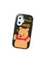 Poco F7 Compatible Case Camera Protector Black Silicone Couple Phone Case Bear Patterned - 3