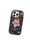 iPhone 16 Pro Max Compatible Case with Camera Protector Black Silicone Couple Phone Case with Heart Pattern - 3
