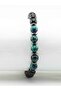 Natural Stone Jade Onyx Hematite Natural Stone Men's Bracelet Eub14Joht Peace and Strength - 3