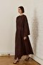 Noemi Crush Vual Dress Brown - 3