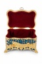 Gold Embellished Vintage Jewelry Box - 2