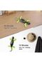 Large Wall Climbing Lizard Robot Toy, Remote Control, LED Eyes, USB Rechargeable, Realistic RC - 2