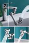 Kitchen Bathroom Faucet Head 180 Degree Rotatable Functional Universal