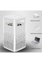USB Rechargeable Mosquito Killing Lamp Indoor Electric Mosquito Trap with 360° UV LED Light Silent Operation Chemical-Free Insect Killer Portable Fly Bug Catcher for Bedroom Living Room O - 4