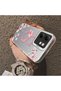 Infinix Smart 9 Compatible Silicone Edge Hard Back Case Couple Phone Case with Letter S Pattern - 4