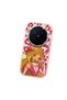 Vivo X300 Pro Compatible Shock-Absorbing Camera Protected Pink Silicone Case - 3