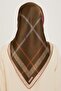 Tivil Silk Scarf 9206-07 Green Mixed Pattern - 4