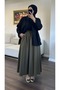 Flare Skirt with Pocket