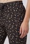 Patterned Pyjama Pants with Drawstring Waist - 5