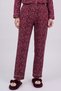 Printed Lapel Collar Pyjama Set - 5