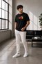 Unisex Oversize Embroidered Spider-Man Design 100% Cotton T-Shirt - 3