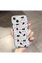 iPhone 13 Compatible Camera Protected Anti-Shock Aesthetic Print Patterned Transparent Silicone Case - 2