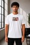Unisex Oversize Embroidered Omni-Man Design 100% Cotton T-Shirt