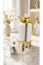 22 Pieces Arabic Tea & Coffee Set with 2 Thermos Flasks, 6 Tea Cups, 6 Saucers, 6 Arabic Qahwa Cups, Serving Tray & Sugar Bowl with Lid | Luxury Arabic Hospitality Serving Set - 2