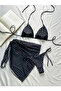 Polka Lumi Polka Dot Bikini Pareo Set - 2