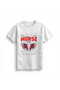 Women's Nursing Profession Printed T-Shirt Stethoscope Wing Pattern Relaxed Fit Comfortable Casual Modern - 2