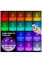 16 Color Changing RGB Touch, Rechargeable Diamond Table Lamp for Bedroom Living Room, Creative Lights for Dinner Party Decoration - 2