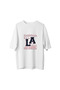 Men's Oversize T-Shirt Retro Los Angeles Printed Vintage Style Relaxed Fit Casual Modern Stylish Comfortable - 2