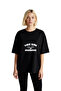 Loving Marriage Print Printed Women's Oversize T-Shirt