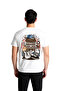 Music Playing Sunglasses Coffee Cup Printed Men's T-Shirt