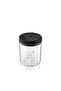 Set of 6 Transparent Spice Shakers with Practical Adjustable Lids 6 X 300 ml - Dowry Box Countertop Kitchen Organizer Salt and Pepper Shakers - 3