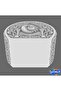 Goth Sun Moon Makeup Organizer Desktop Organizer - 7