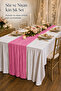 Bohemian Crinkled Look Tablecloth and Runner Set of 2 – with Different Options, for Dinners, Promises, and Special Occasions - 3