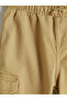 Comfortable Fit for Style Seekers from Uzg Store: Baby Boy Gabardine Cargo Pants - 4
