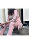 Pink Trendy Track Suit
