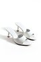 Women's Daily Classic Thin Heeled Slippers Esta - White