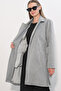 Women's Belted Coat 9171 - Gray - 5
