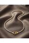 Necklace with Water-Resistant Lock Detail - 2