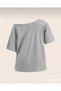Colorful Summer Printed Oversized Women's Boat Neck T-Shirt - 2