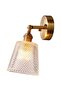 Modern brass wall lamp E27 for dining/living/bathroom.