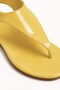 Isabel Women's Patent Leather Flip-Flop Sandals with Ankle Buckle and Comfortable Sole - 4
