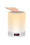 5-in-1 Rechargeable Touch Bedside Lamp – LED Night Light, Bluetooth Speaker, FM Radio, Digital Alarm Clock – RGB Lighting Modes