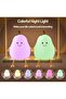 7-color pear night light timer touch. - 2